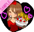 �P�[�L�Ə��̎q